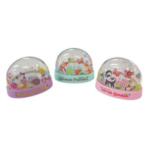 4M Glitter Rainbow Snow Domes